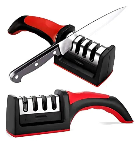 Afilador de Cuchillos 3 En 1